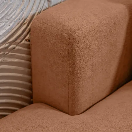 НОВЫЕ ЭМОЦИИ Диван угловой, терракотовый