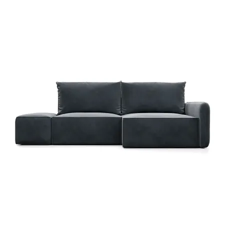 ПОРТЛЕНД Диван угловой с банкеткой серый