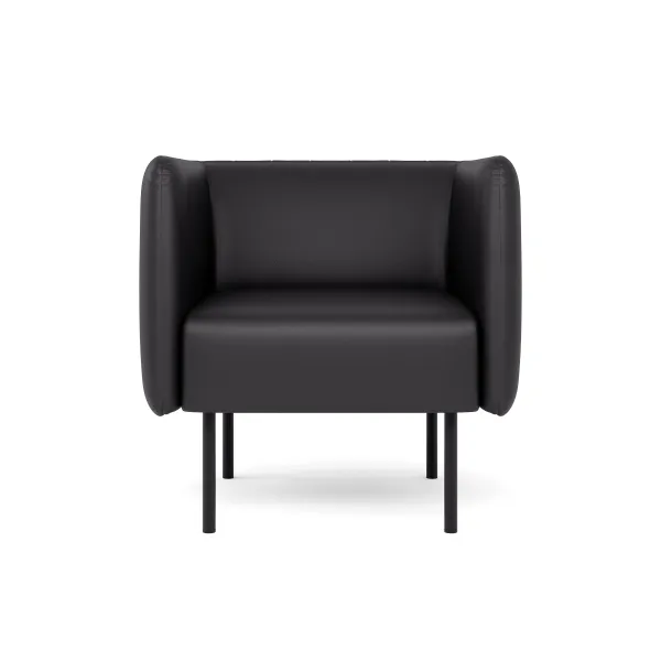 РИО Кресло тканевое черное