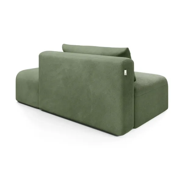 НОВЫЕ ЭМОЦИИ МИНИ Диван прямой, зеленый, угол правый