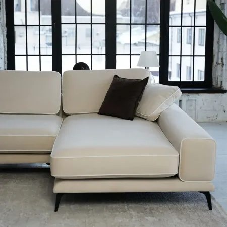 Солнечное побережье Диван угловой, французская ваниль