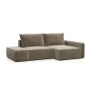 ПОРТЛЕНД Диван угловой с банкеткой бежевый