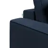 КОРСО XL Диван тканевый прямой темно-синий