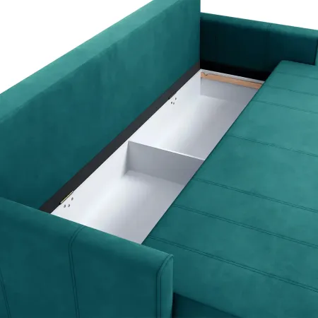 РИМИНИ Диван прямой изумрудный