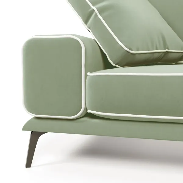 Солнечное побережье Диван прямой, мятный