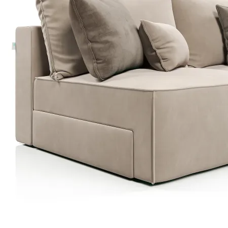 ПОРТЛЕНД Накладка для бельевого ящика, светло-бежевая