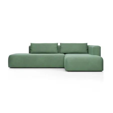 НОВЫЕ ЭМОЦИИ Диван угловой, темно-зеленый