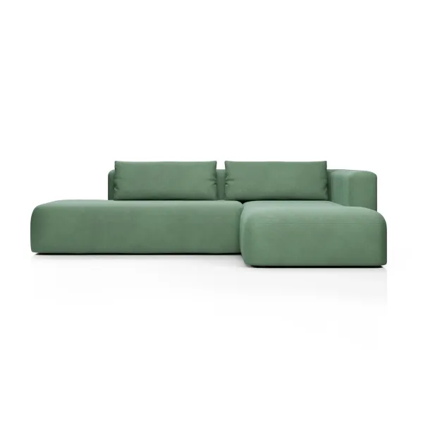 НОВЫЕ ЭМОЦИИ Диван угловой, темно-зеленый