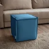 Маленькая радость Пуф квадратный синий