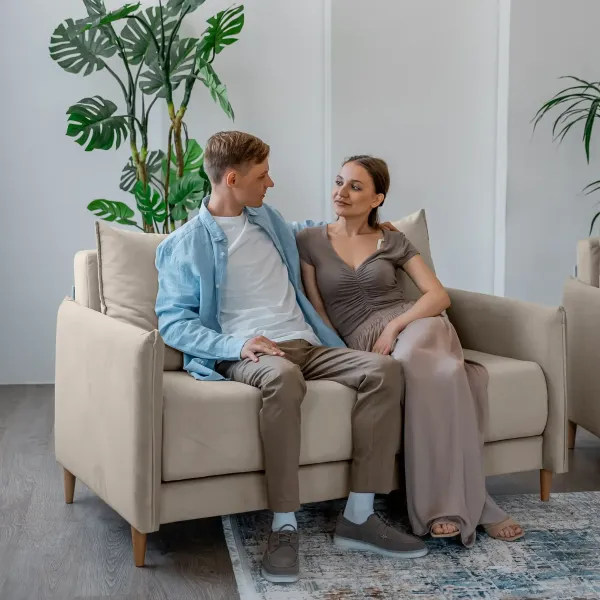 ЛУЧШИЙ ДРУГ 150 Диван прямой бежевый