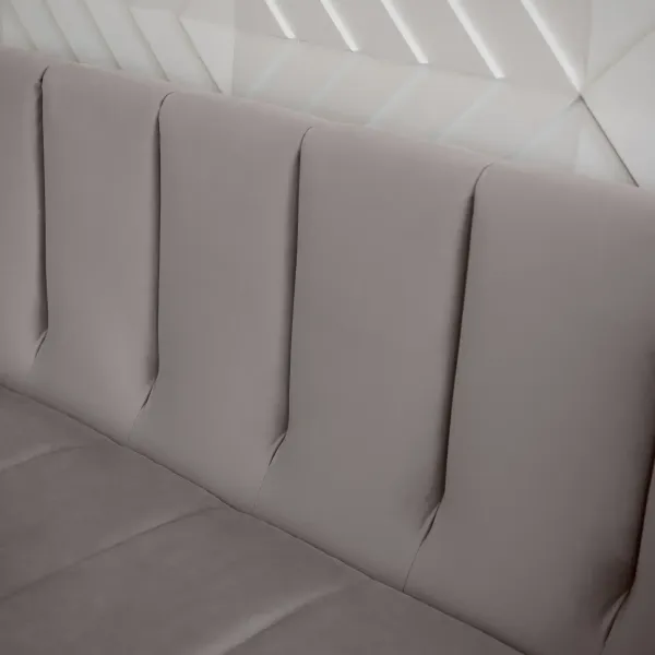 ВЕНЕЦИЯ Складная кровать серо-бежевая, 160