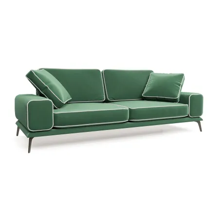 Солнечное побережье Диван прямой, зеленый