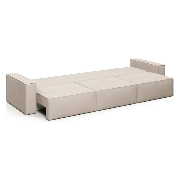 КОРСО XL Диван тканевый прямой бежевый
