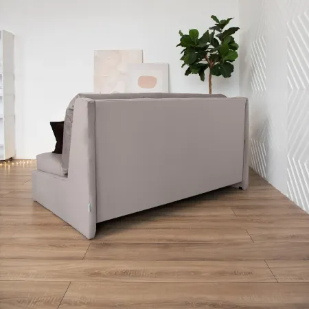 ВЕНЕЦИЯ Складная кровать серо-бежевая, 200