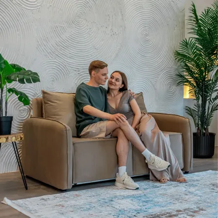 ПОРТЛЕНД МИНИ Диван прямой бежевый