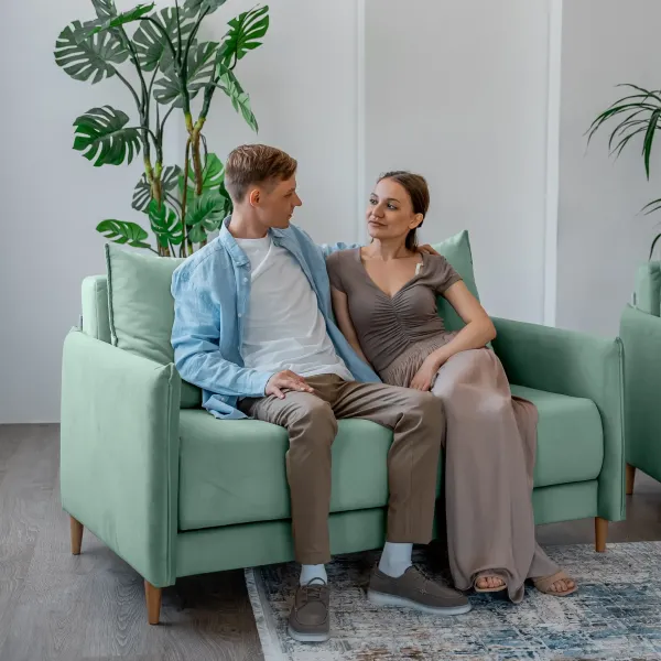 ЛУЧШИЙ ДРУГ Диван прямой мятный