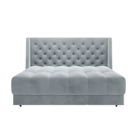 РИЧМОНД Складная кровать светло-серая, 145