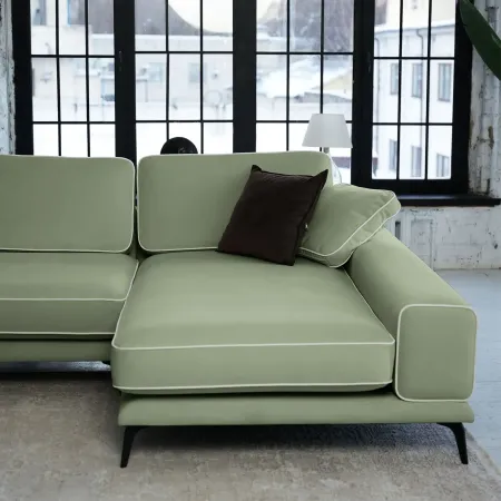 Солнечное побережье Диван угловой, мятный