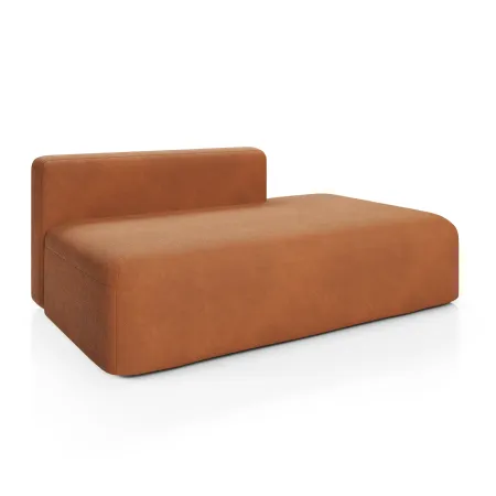 НОВЫЕ ЭМОЦИИ МИНИ Диван прямой, терракотовый, угол правый