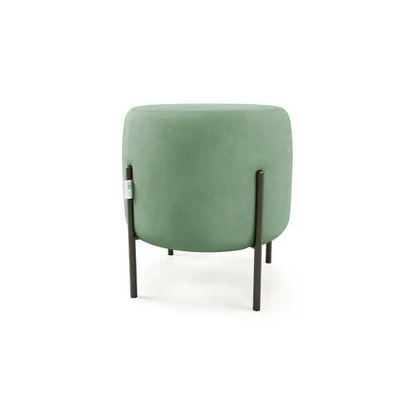 Маленькая радость Пуф круглый на ножках, мятный