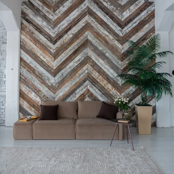 ПОРТЛЕНД Диван прямой с банкеткой бежевый