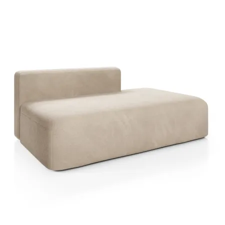 НОВЫЕ ЭМОЦИИ МИНИ Диван прямой, латте, угол правый