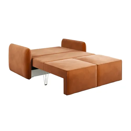 ПОРТЛЕНД МИНИ Диван прямой терракотовый