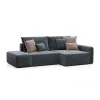 ПОРТЛЕНД Диван угловой с банкеткой серый