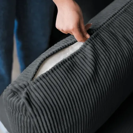 ДОЛГОЖДАННЫЙ ОТПУСК Диван угловой, графитовый