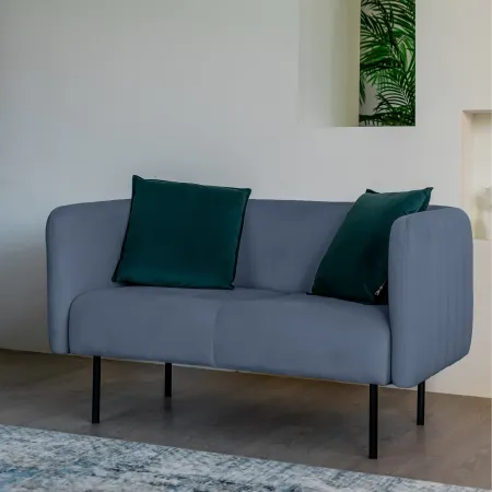 РИО Диван прямой синий