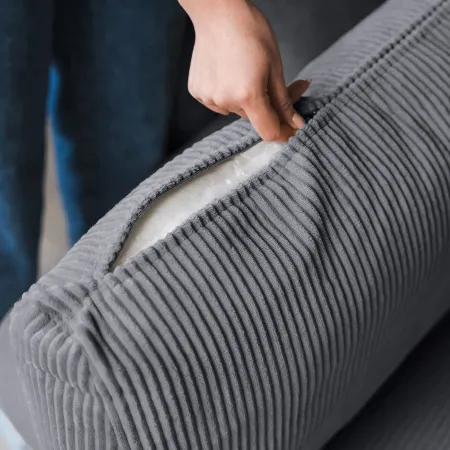 ДОЛГОЖДАННЫЙ ОТПУСК Диван угловой, серый