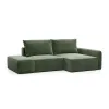 ПОРТЛЕНД Диван угловой с банкеткой зеленый