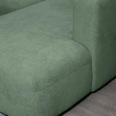 НОВЫЕ ЭМОЦИИ Диван угловой, темно-зеленый
