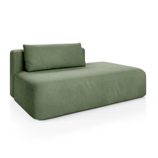 НОВЫЕ ЭМОЦИИ МИНИ Диван прямой, зеленый, угол правый