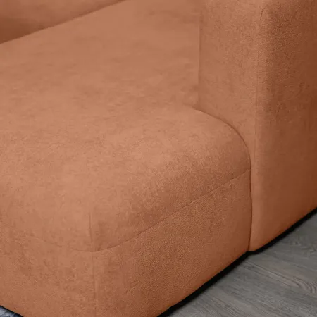 НОВЫЕ ЭМОЦИИ Диван угловой, терракотовый