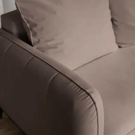 СЧАСТЛИВЫЙ ДЕНЬ Диван прямой, какао