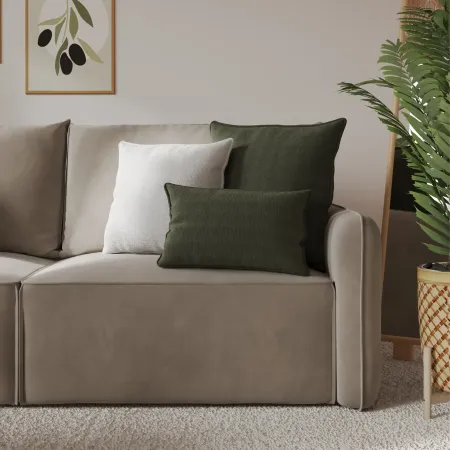 ПОРТЛЕНД Диван прямой бежевый