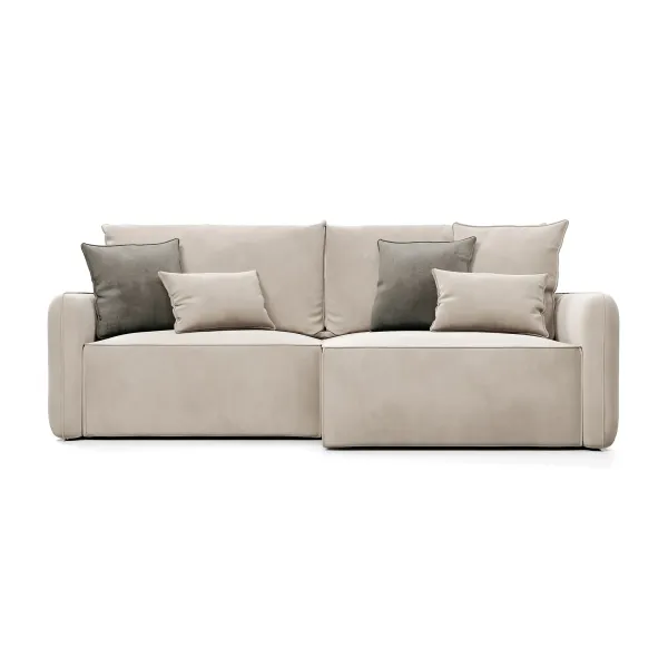 ПОРТЛЕНД Диван угловой светло-бежевый