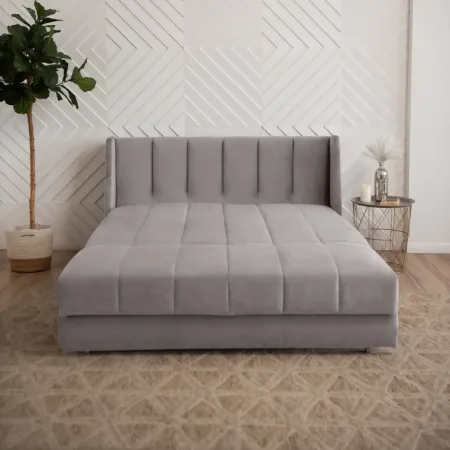 ВЕНЕЦИЯ Складная кровать серо-бежевая, 200