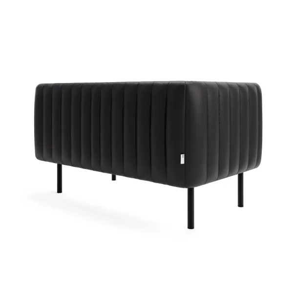 РИО Диван прямой черный